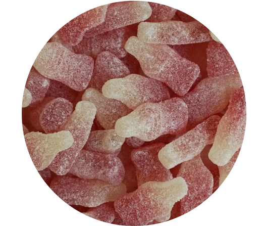 Bouteilles Fraise Citrique Lollywood (100gr)