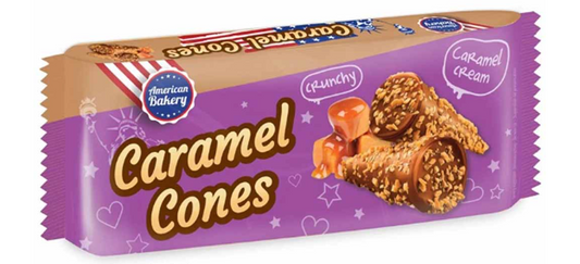 Gaufres Caramel Cones American Bakery