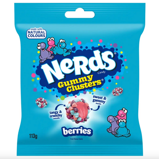 Nerds Gummy Clusters Very Berry 113gr