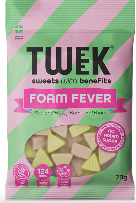 🍓 Tweek Foam Fever – Saveur Fruité 🇸🇪 Bonbons Suédois
