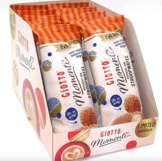 🧇 Giotto Momenti Stroopwafel – Gaufrettes au caramel (43g)