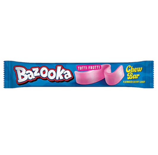 🍬 Barre à Mâcher Bazooka Tutti Frutti (unité) 🇺🇲