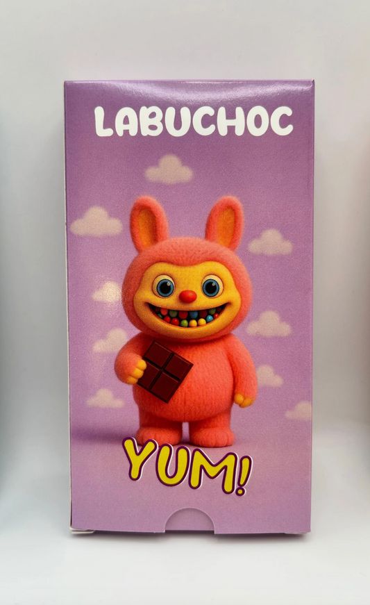 🌟 LABUCHOC – Tablette de Chocolat au lait, crème de myrtille & sucre pétillant 🌟