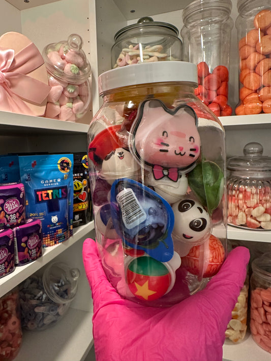 Bonbonnière de Bonbons Fourrés 3D (20 unités)