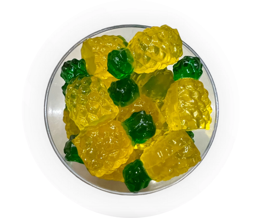 🍍 Bonbons 4D -  Ananas 3D – Fruité & Juteux (100g)