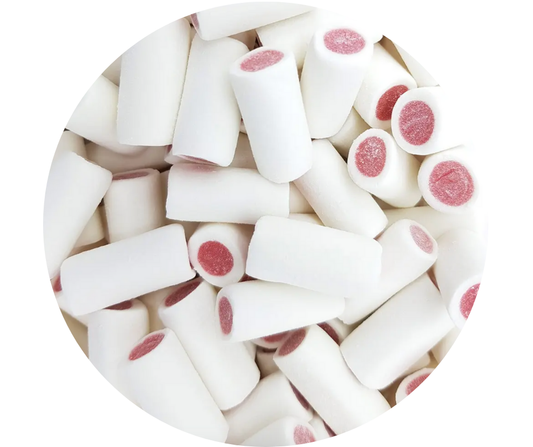 Bâtonnets Blancs Fraise Lollywood (100gr)