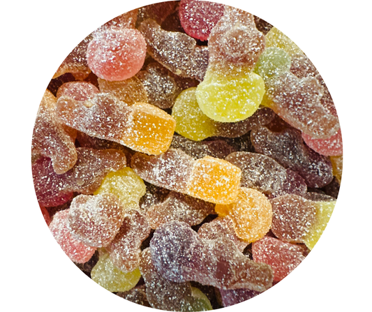 Cola Fruité & Acidulé – Enrichis en Vitamines (100gr)
