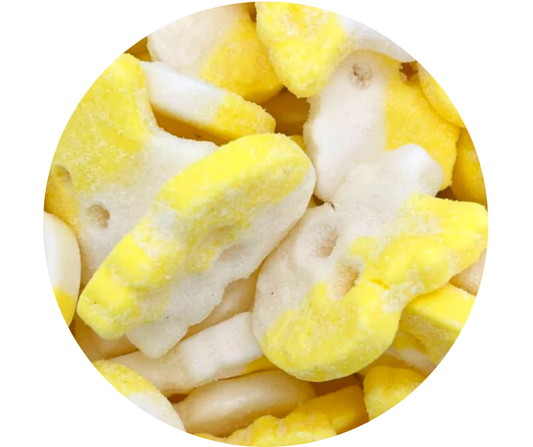 Bubs Crânes Ananas Passion Acidulés (100g) - Bonbons Suèdois