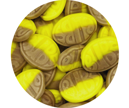Bubs Banane Caramel (100g) - Bonbons Suédois
