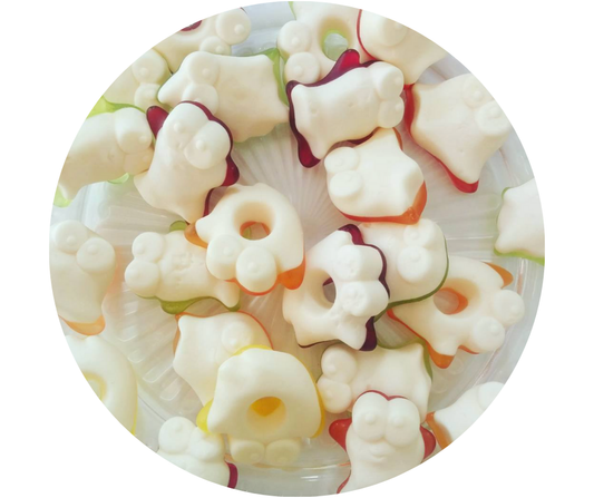 Fantômes Fruités au Yahourt  Vitaminés (100gr)