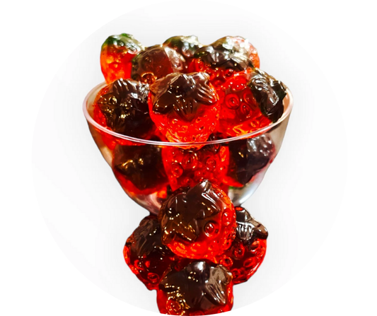 🍓  Bonbons 4D -  Fraise 3D – Fruité & Juteux (100g)