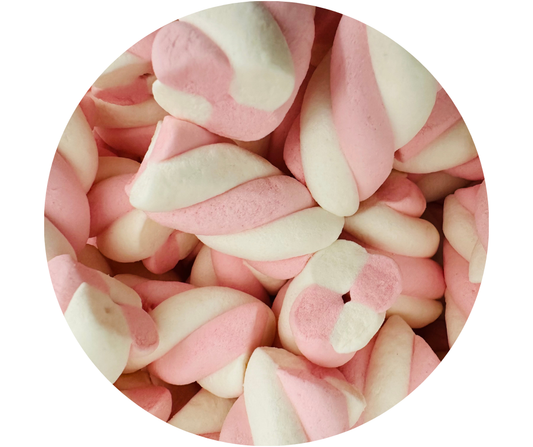 Twist Bulgari Rose & Blanc à la Guimauve (100gr)