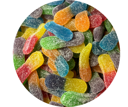 Langues Multicolores aux Fruits (100gr)