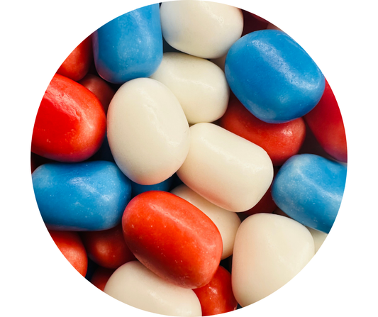 Maoam Kracher Bleu Blanc Rouge _ Édition USA (100gr)