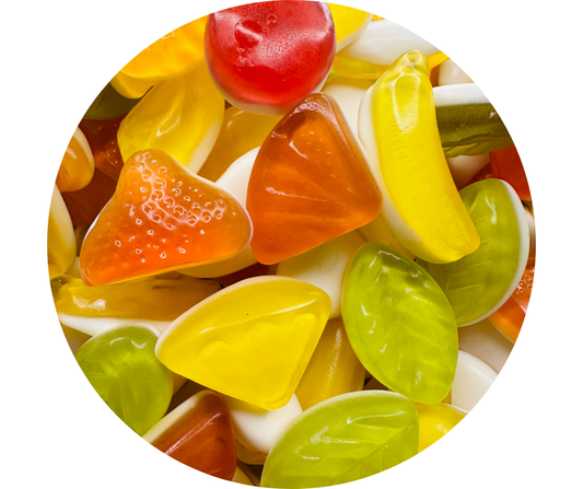 Bonbons Gélifiés aux Fruits et Yahourt (100gr)