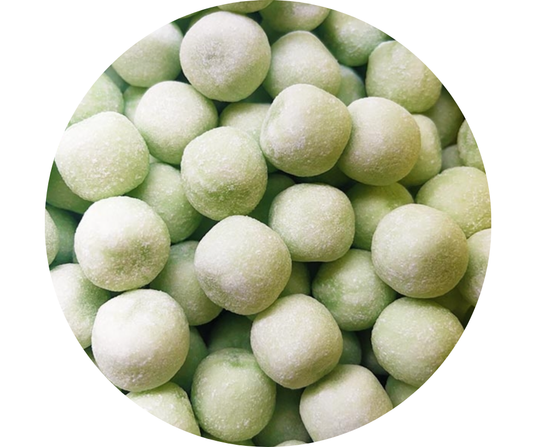 🍏 Rocket Ball Pomme – Bonbons durs au cœur acidulé – Frisia (x10)