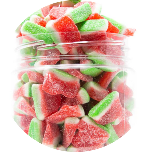 Tranches de Pastèque Sucrées et Acidulés (100 gr)