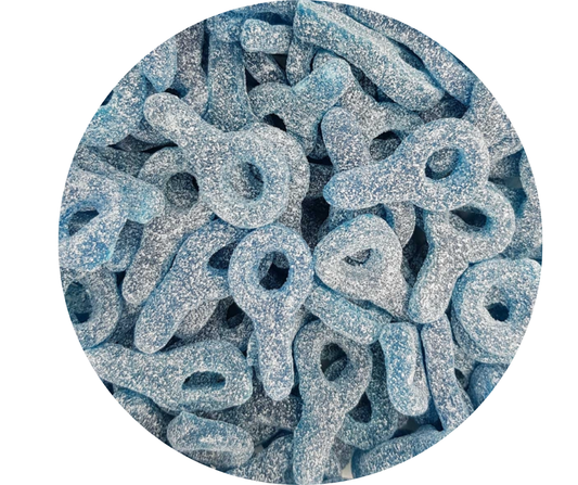 Tétines Bleues Acidulées Framboise (100gr)